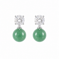 Drop Earstud Silver