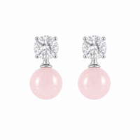 Drop Earstud Silver
