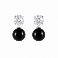 Drop Earstud Silver